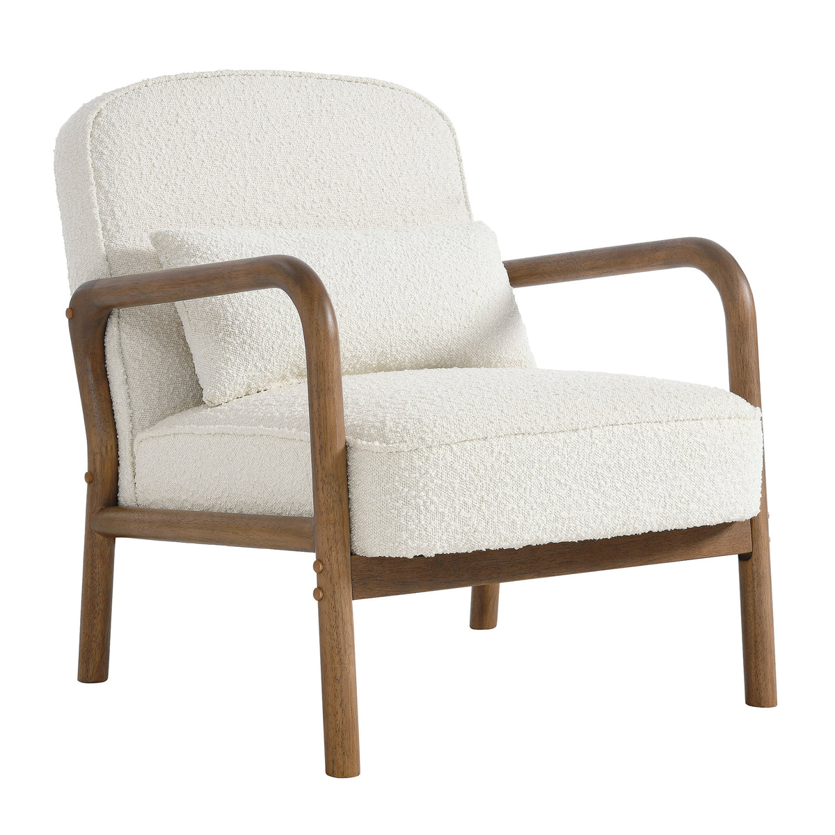 Charlie Boucle Upholstered Armchair By Modway