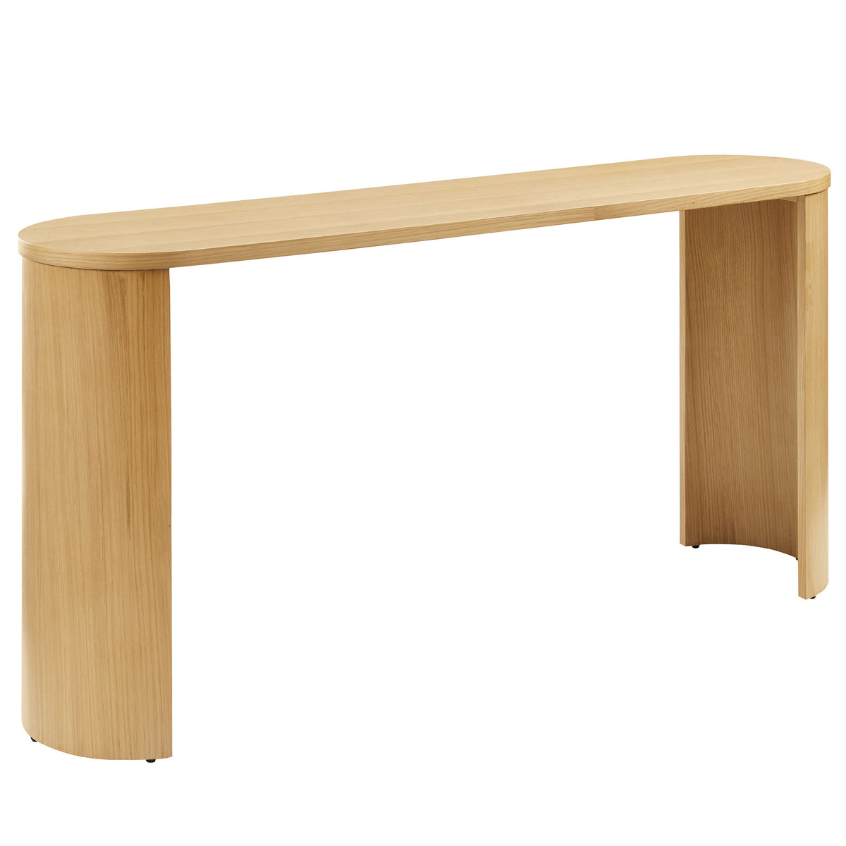 Aspect Oval Wood Entryway Console Table By Modway