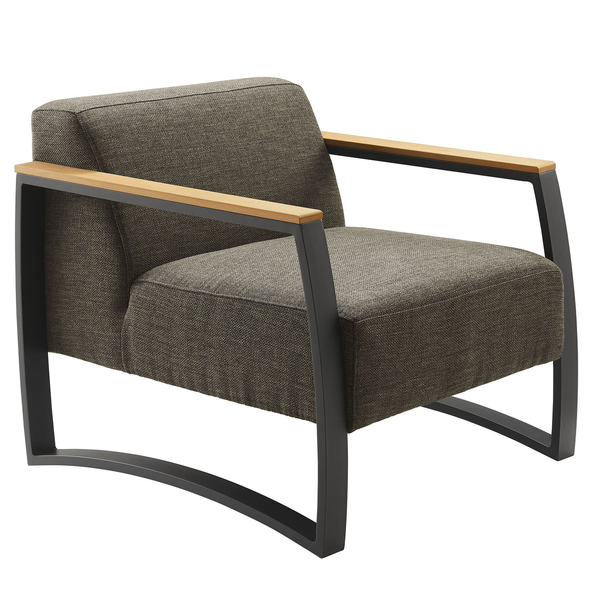 Sauve Outdoor Patio Aluminum And Fabric Armchair By Modway
