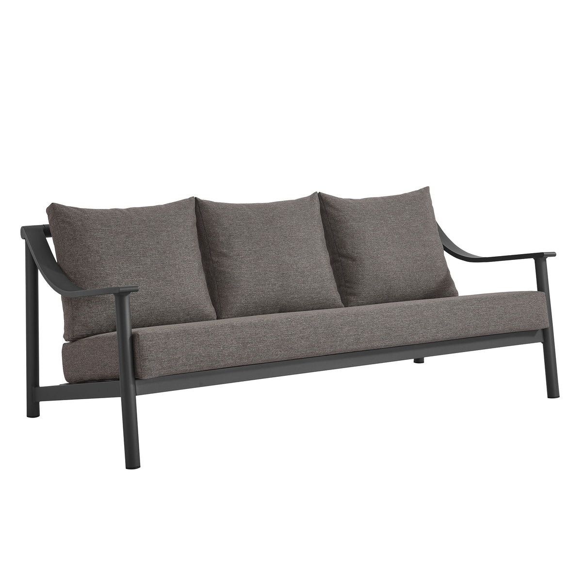Terrace Outdoor Patio Aluminum Sofa By Modway