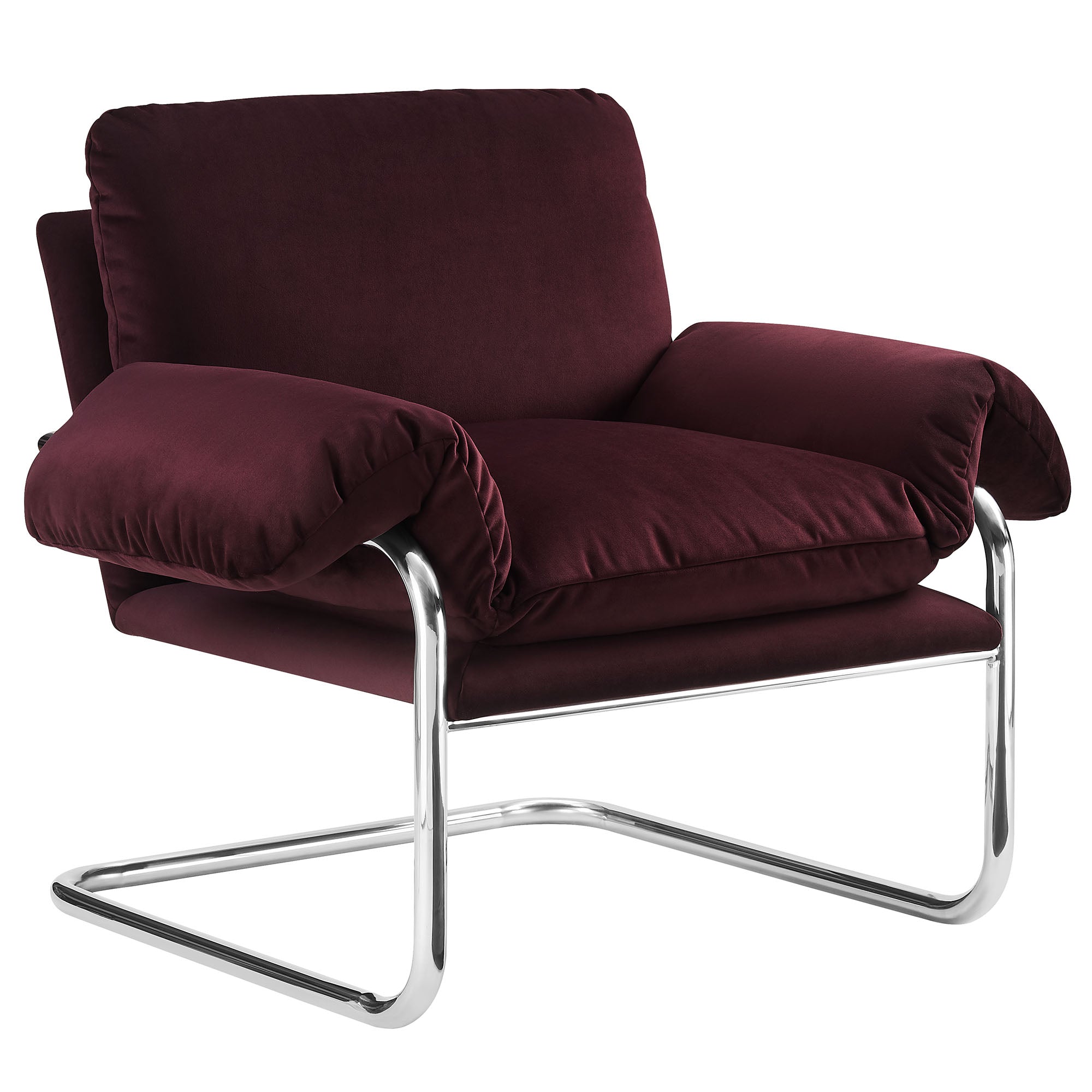 Ansel Performance Velvet Accent Chair By Modway