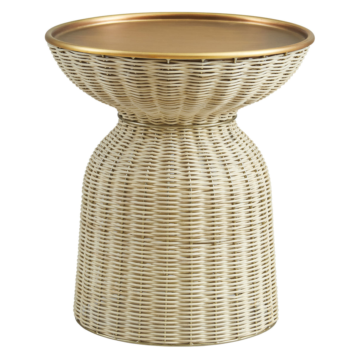 Lazaro Round Rattan Side Table By Modway