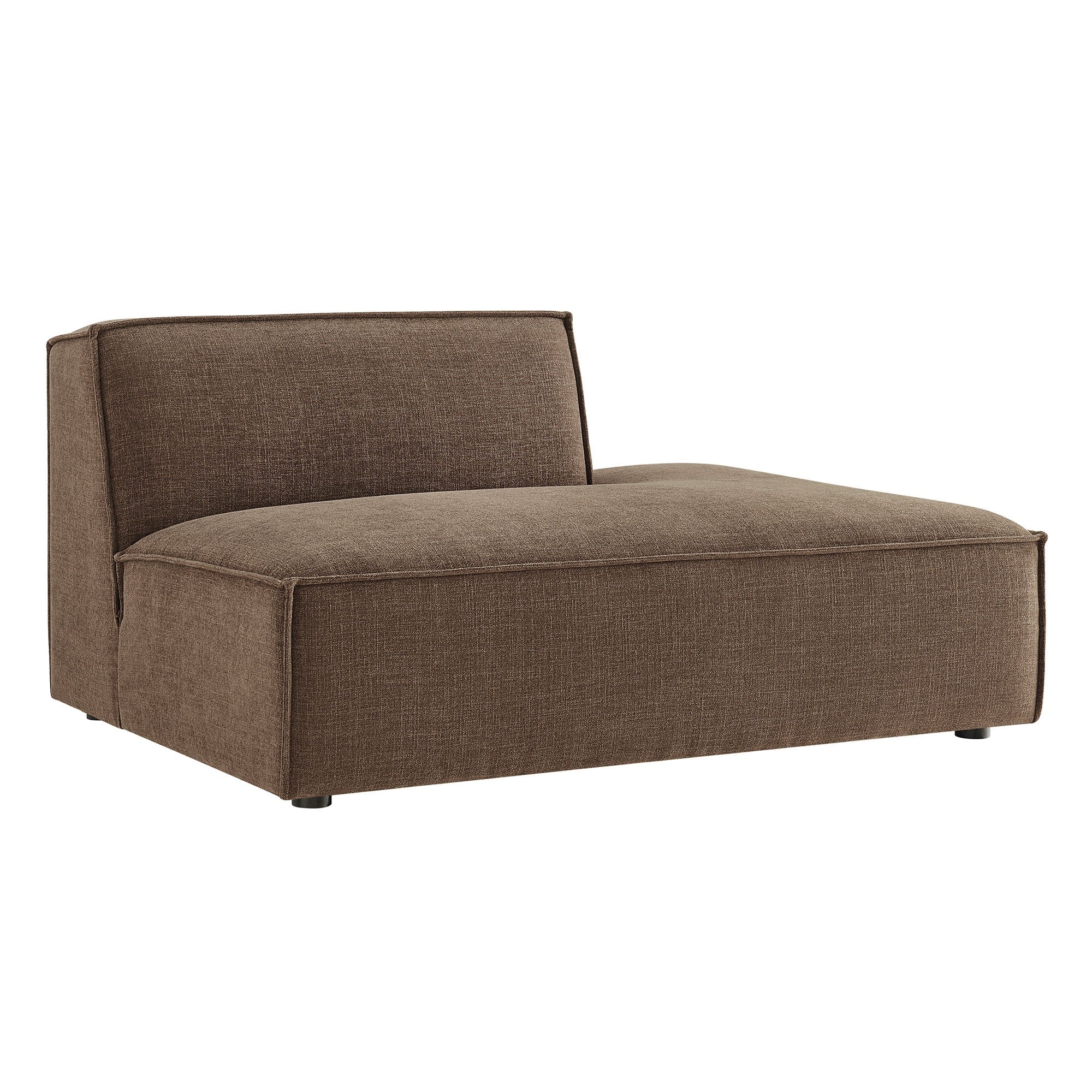 Restore Performance Fabric Upholstered Right-Facing Armless Modular Chaise by Modway