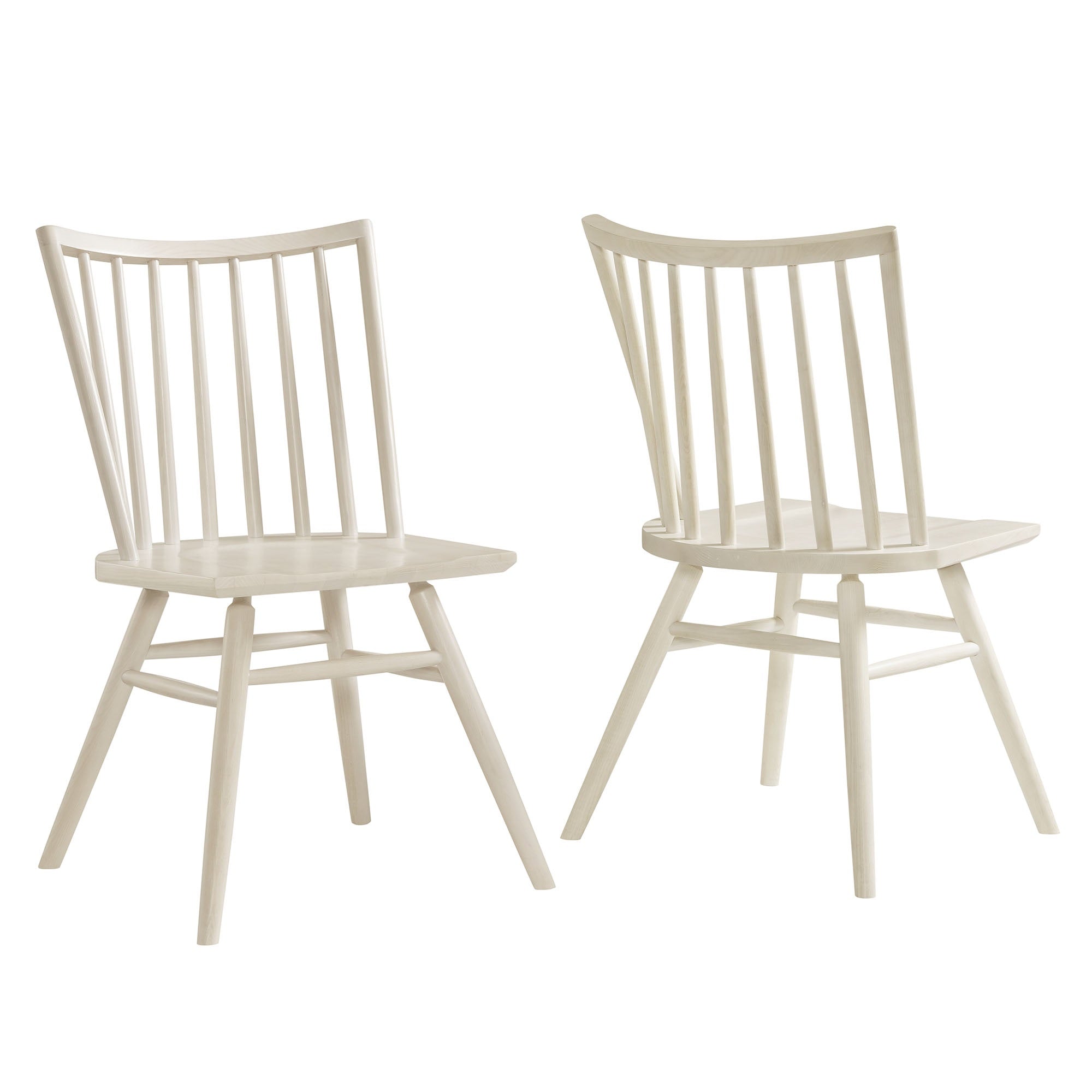 Alvar Spindle Back Dining Side Chairs Set of 2 by Modway