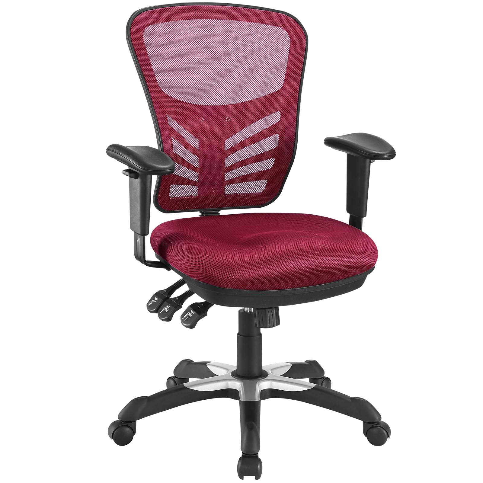 Articulate Mesh Office Chair - Red