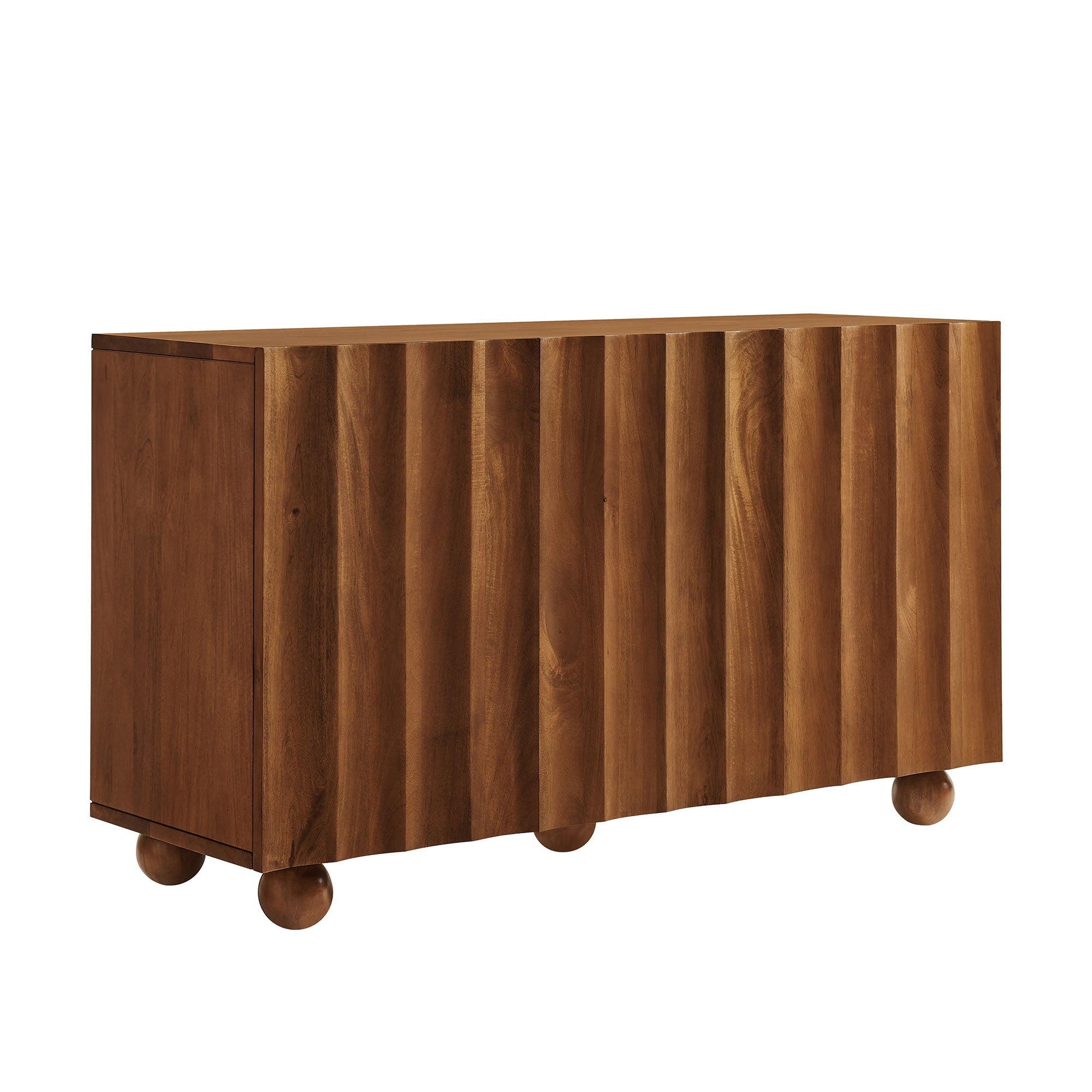 Sorren 54 Inch Scalloped Wood 3-Door Sideboard by Modway