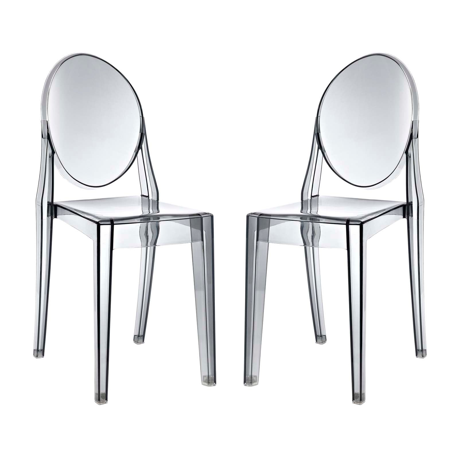 Casper Dining Chairs Set Of 2 - Smoke