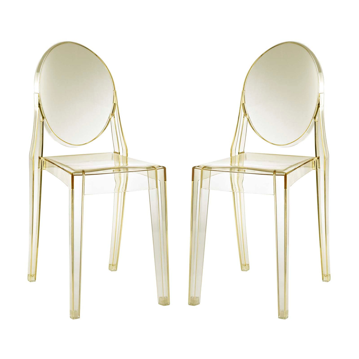 Casper Dining Chairs Set Of 2 - Yellow