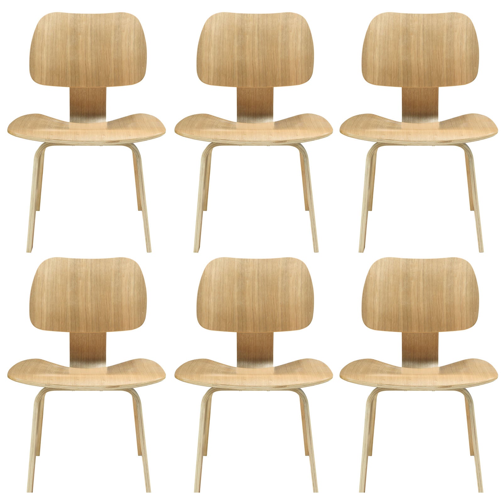 Fathom Dining Chairs Set Of 6 - Natural