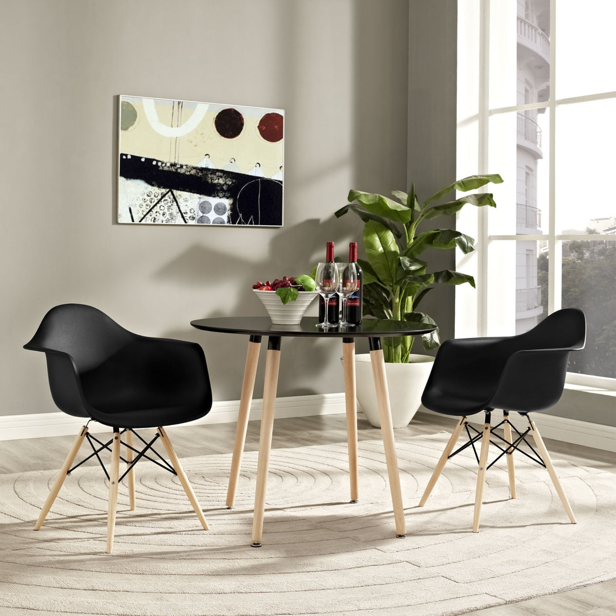 Pyramid Dining Armchair Set Of 2