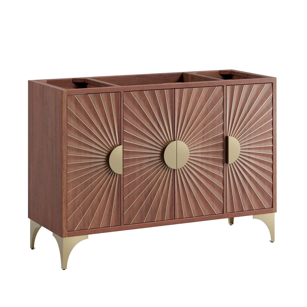 Daylight 48 Single Sink Compatible (Not Included) Bathroom Vanity Cabinet