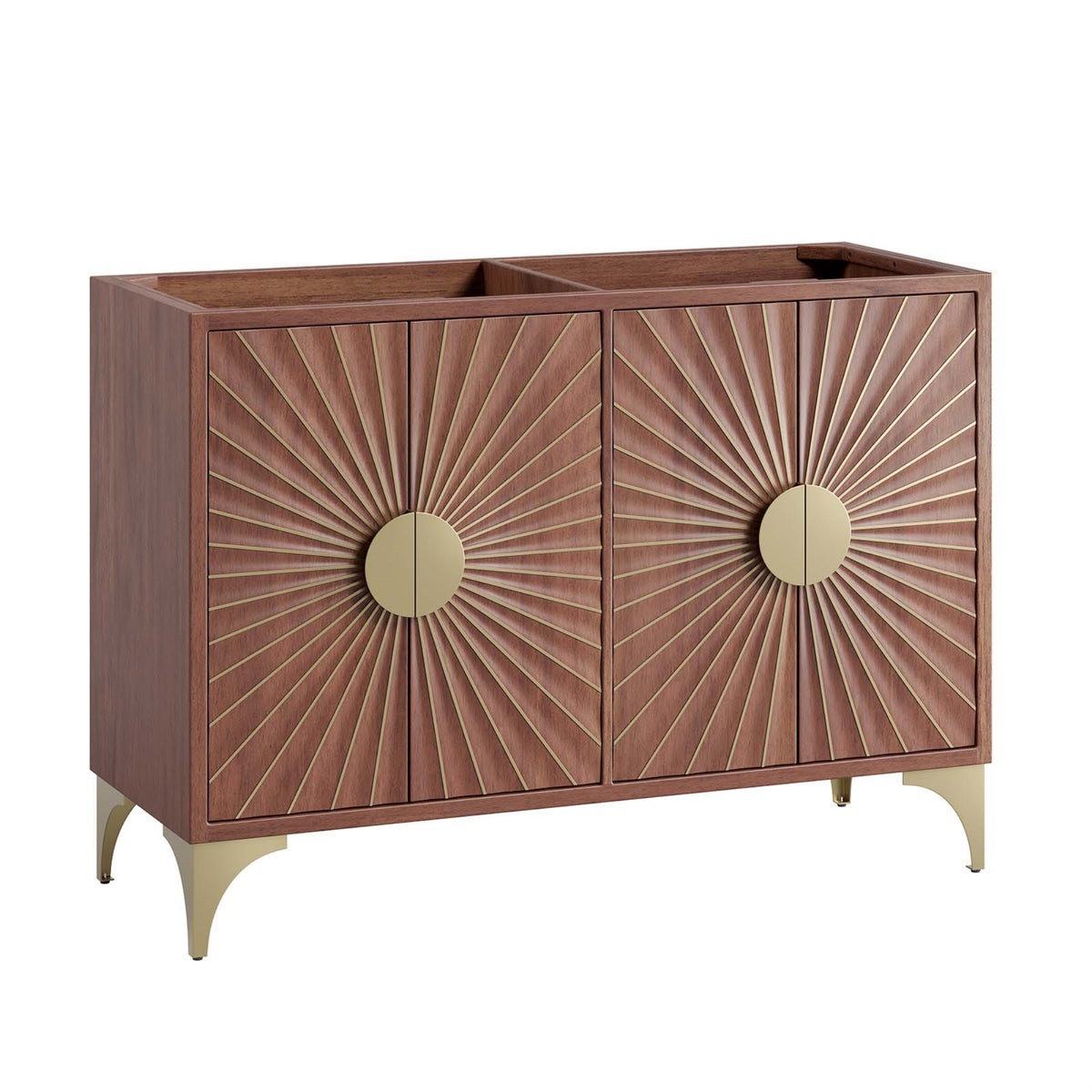 Daylight 48 Double Sink Compatible (Not Included) Bathroom Vanity Cabinet