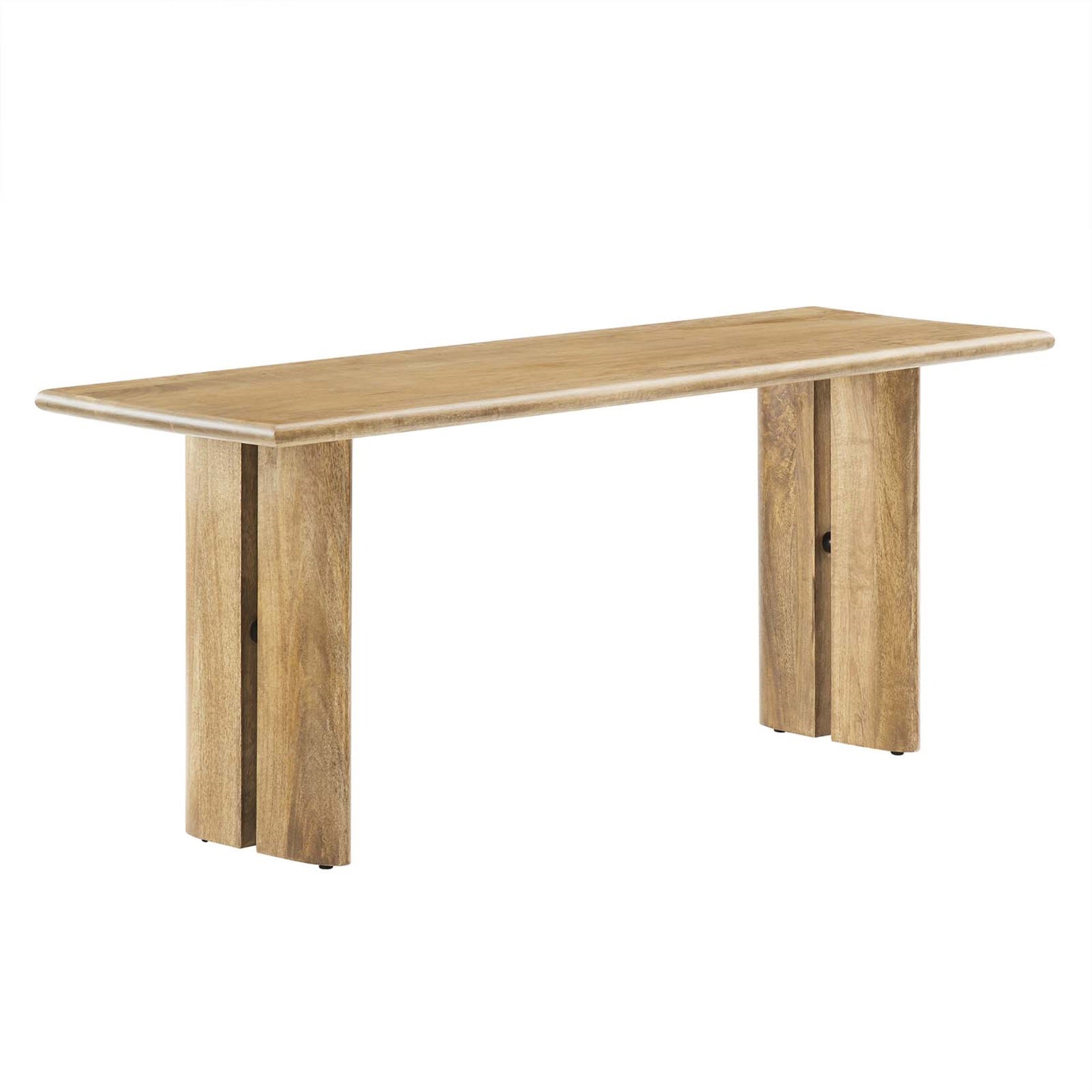 Amistad 46' Wood Dining Bench - Elegant, Versatile, And Durable