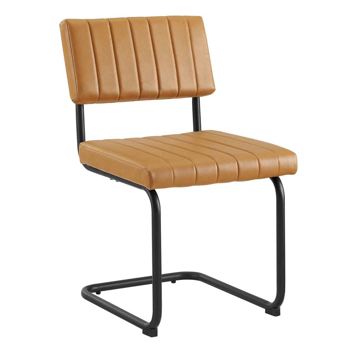Parity Vegan Leather Dining Side Chairs - Set Of 2