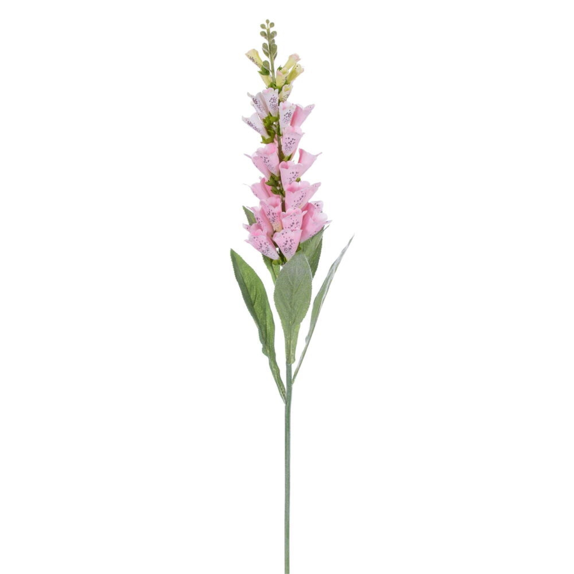Vickerman 36” Artificial Pink Foxglove Stem