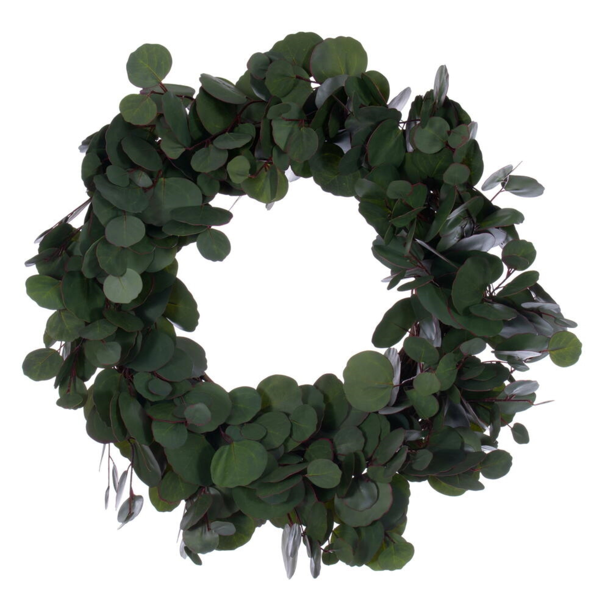 24” Art Grn Silver Dllr Ppls Eclpts Wrth