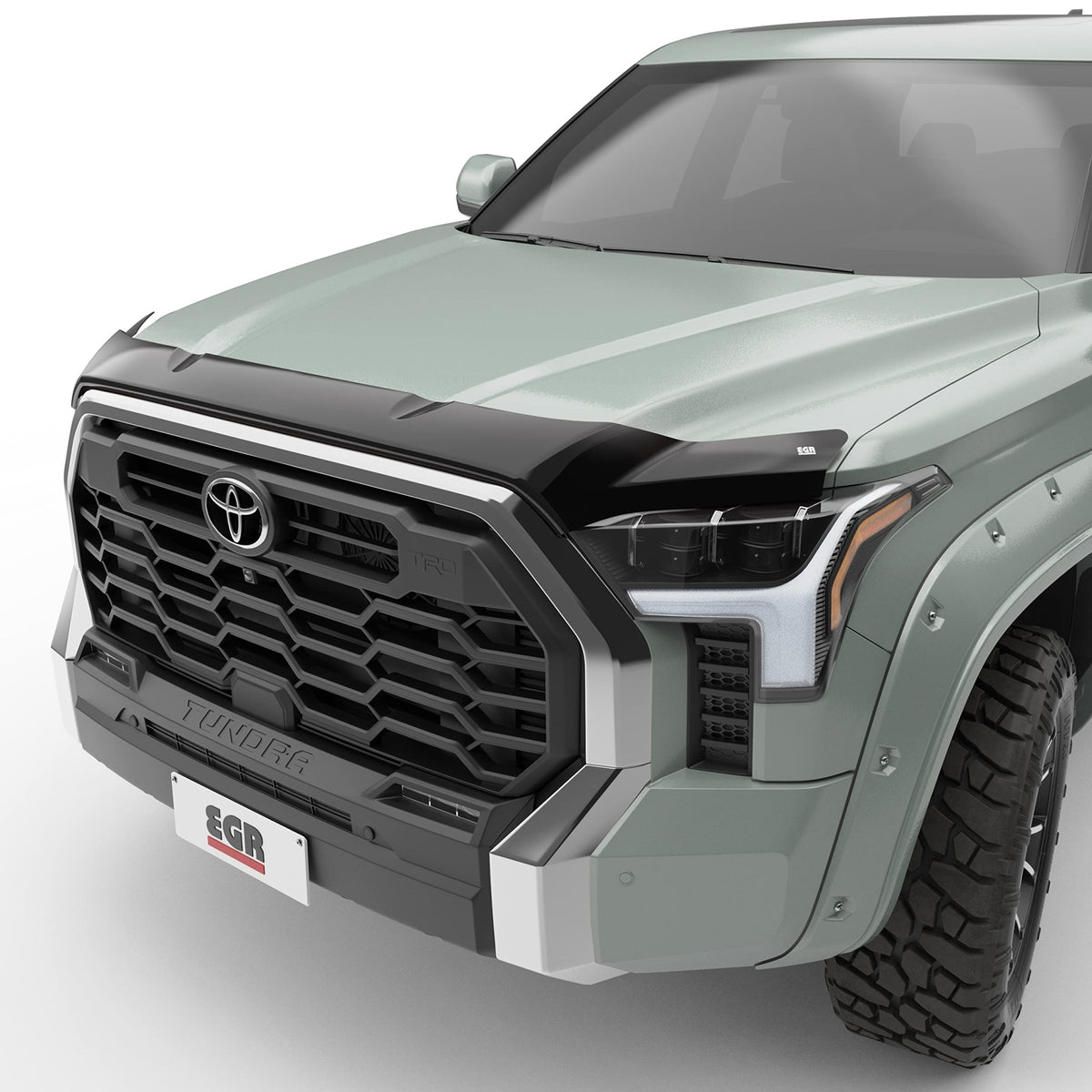 Egr 305401 Superguard Hood Guard Bug Deflector, Dark Smoke Finish, Compatible For Select Toyota Tundra Models