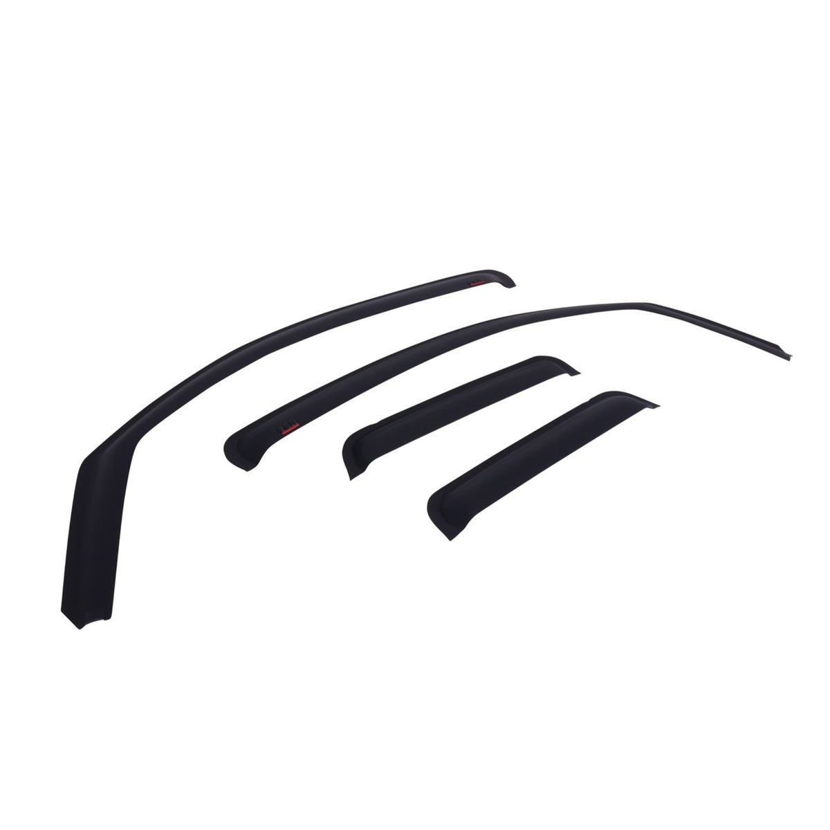 Egr 575095 In-Channel Window Visors Front And Rear Window Full Set, Matte Black Finish, Compatible With Select Toyota Tundra Models