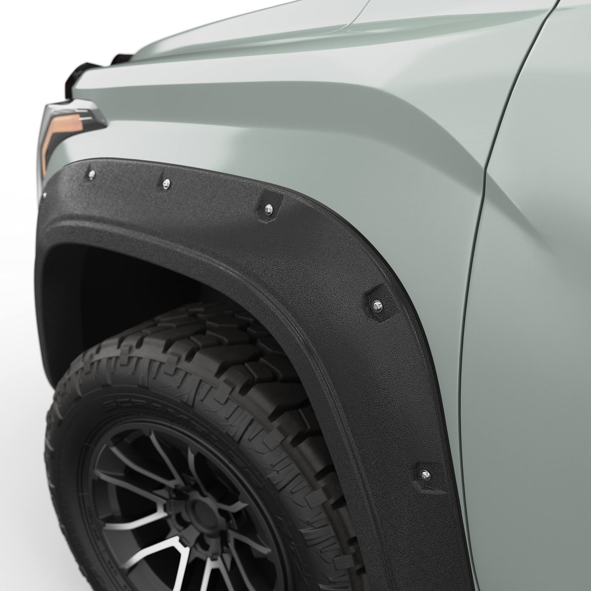 Egr Blf1011-Baseline Fender Flare Set Compatible With Select 2022-2025 Toyota Tundra Series Trucks - Textured Abs Construction With Bolt-On Look