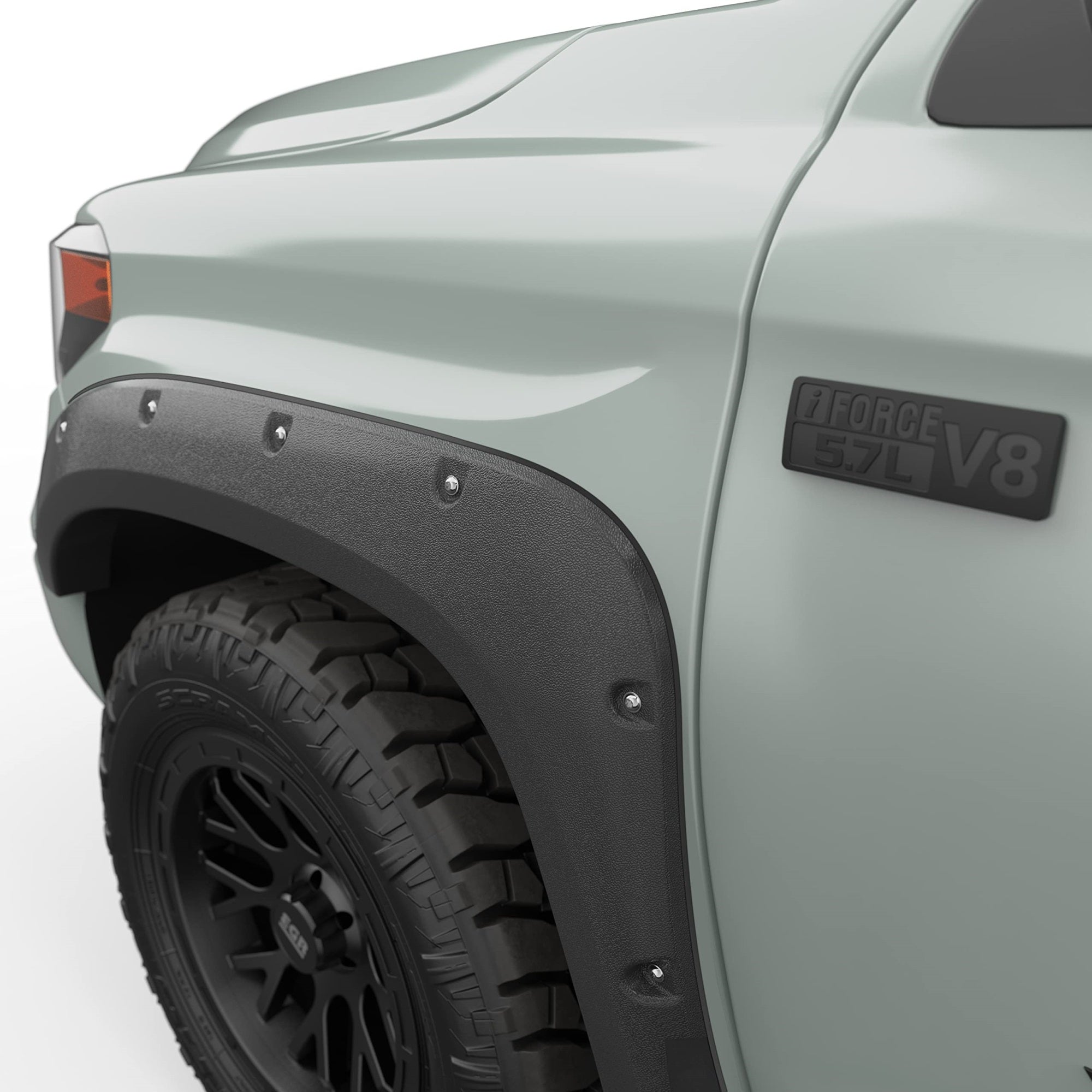 Egr Blf1016-Baseline Fender Flare Set Compatible With Select 2014-2021 Toyota Tundra Series Models - Textured Abs Construction With Bolt-On Look
