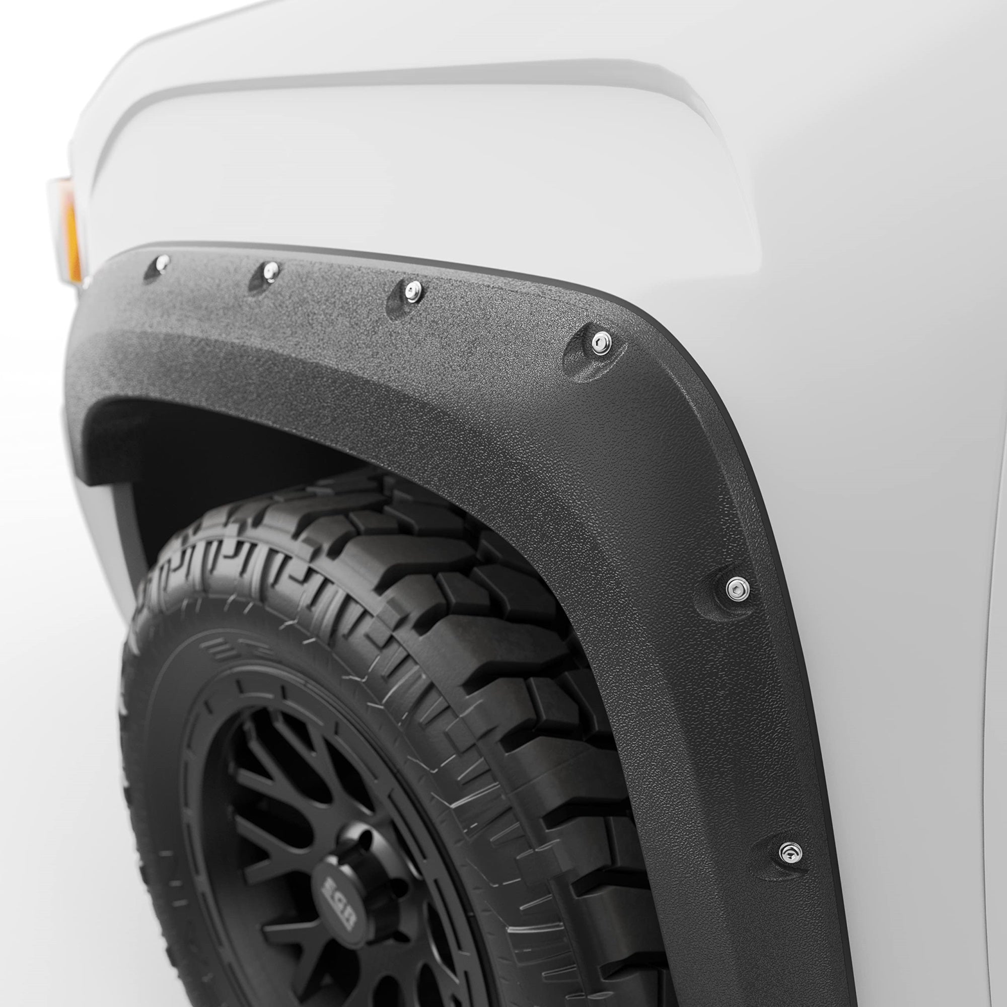 Egr Blf1021-Baseline Fender Flare Set Compatible With Select Gmc 2015-2022 Gmc Canyon Series Trucks - Textured Abs With Simulated Bolt-On Look
