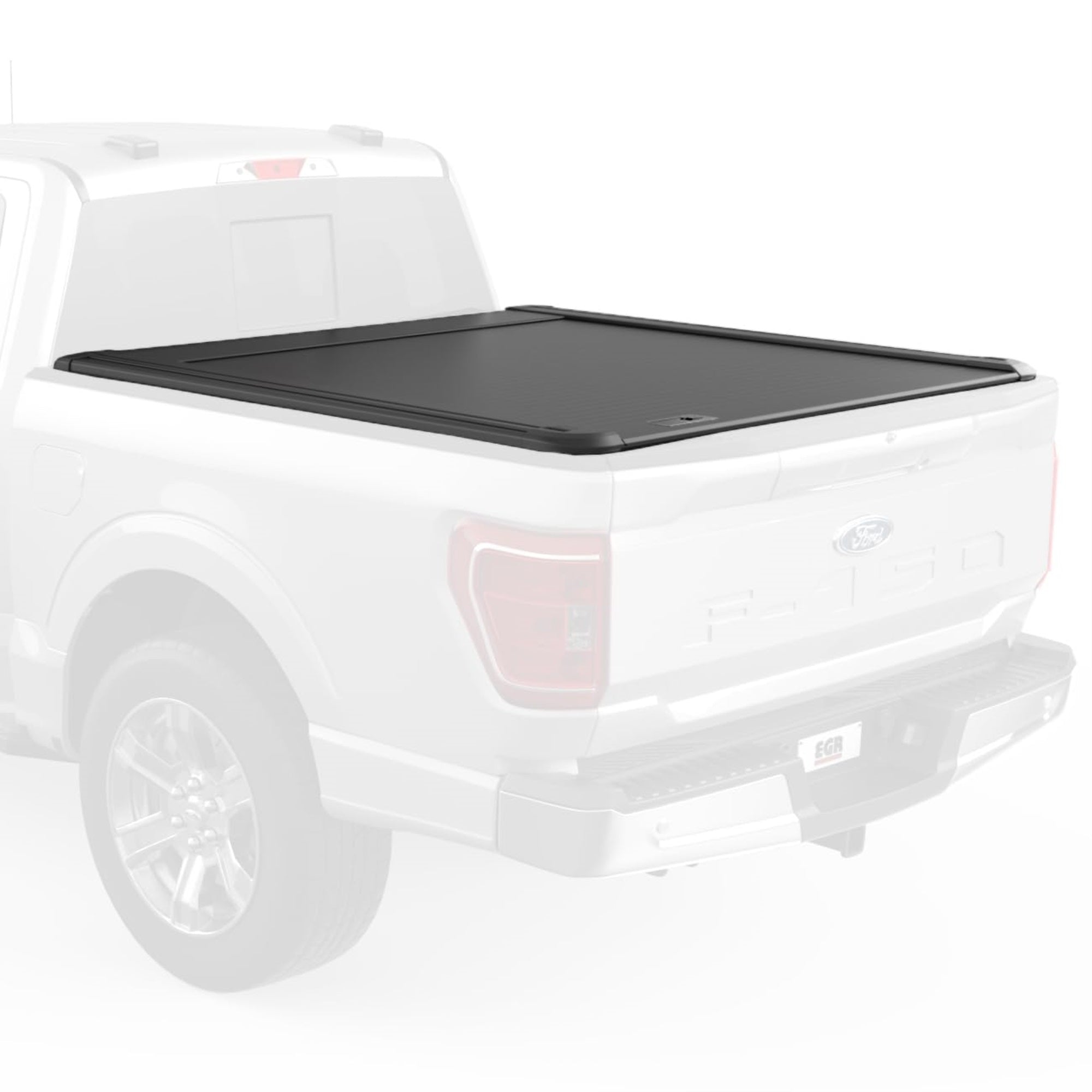 Egr Rt038812Ml Rolltrac Manual Retratable Truck Bed Cover Accessory Compatible With Ford F150 Short Box, Black
