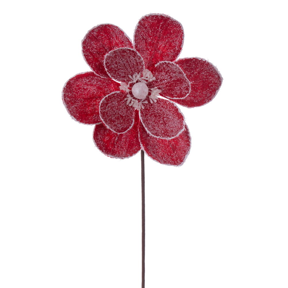 23” Red Magnolia Stem 3/Bag