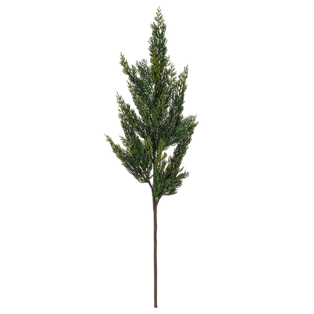 30″ Green Cedar Fern Spray 2/Bag