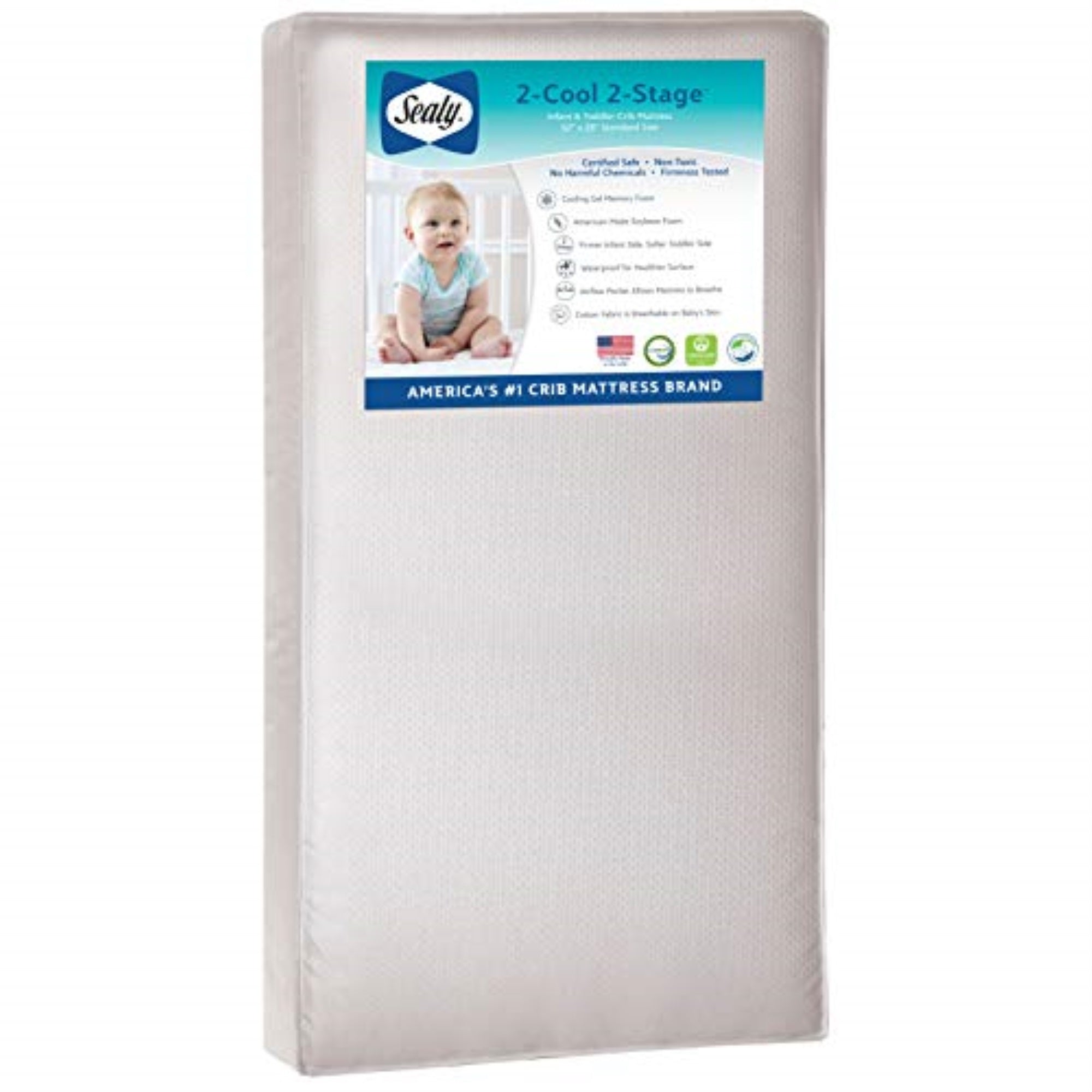 Sealy Select 2-Cool 2-Stage Cool Gel - Cool Kid