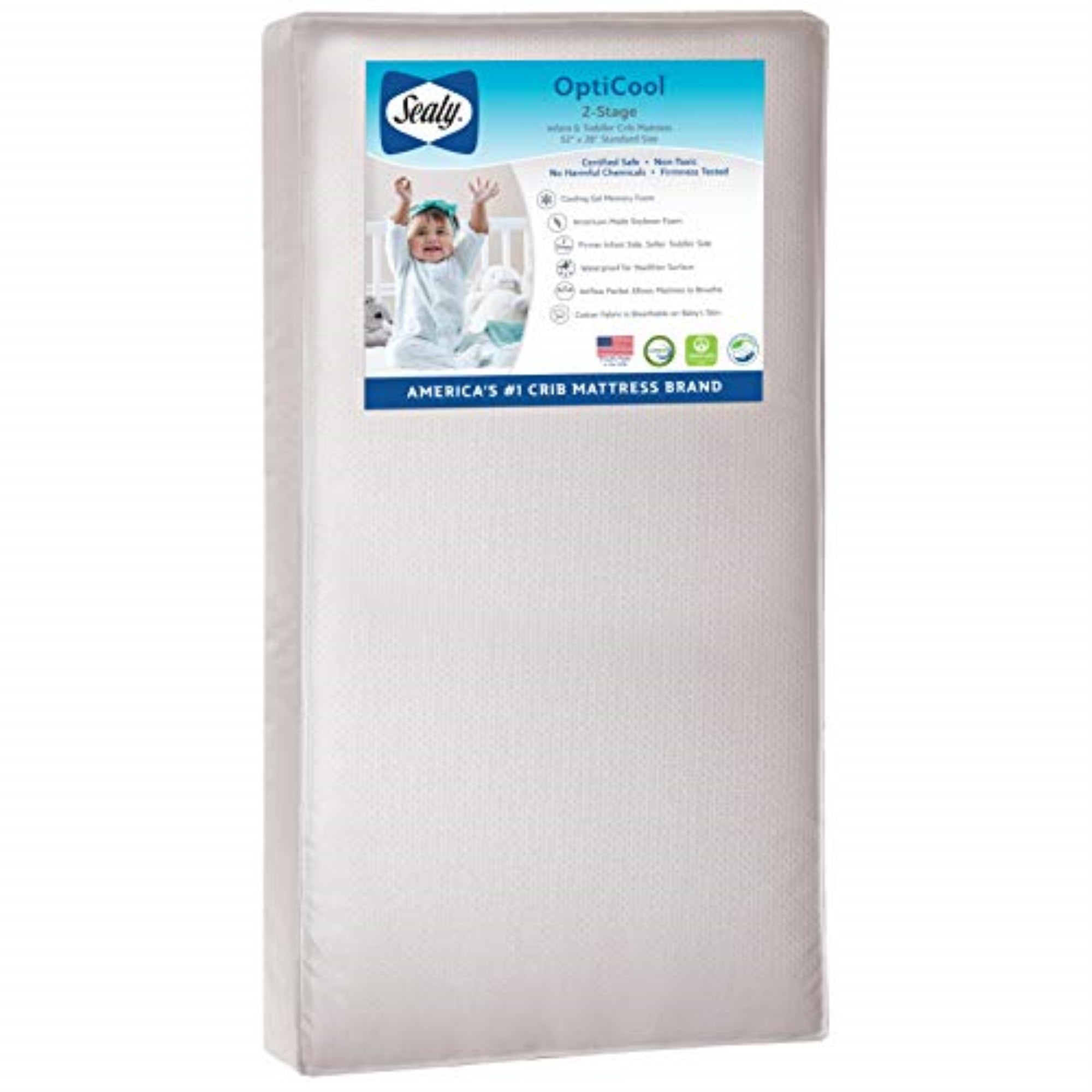 Sealy OptiCool 2-Stage Cool Gel - Glitterati Silver