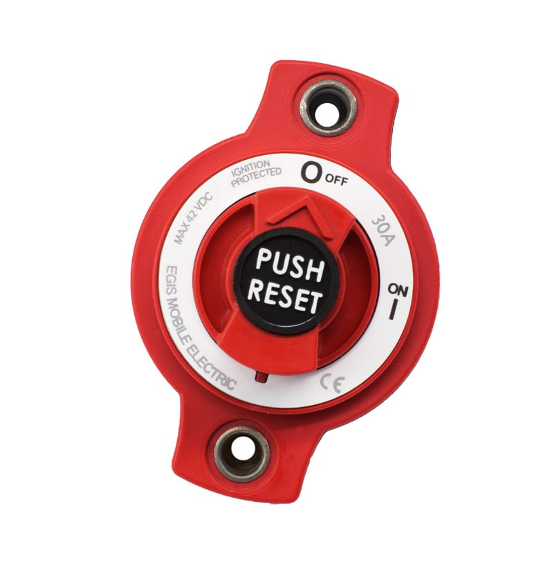 Egis 30A Mini Breaker Disconnect Switch Panel Mount