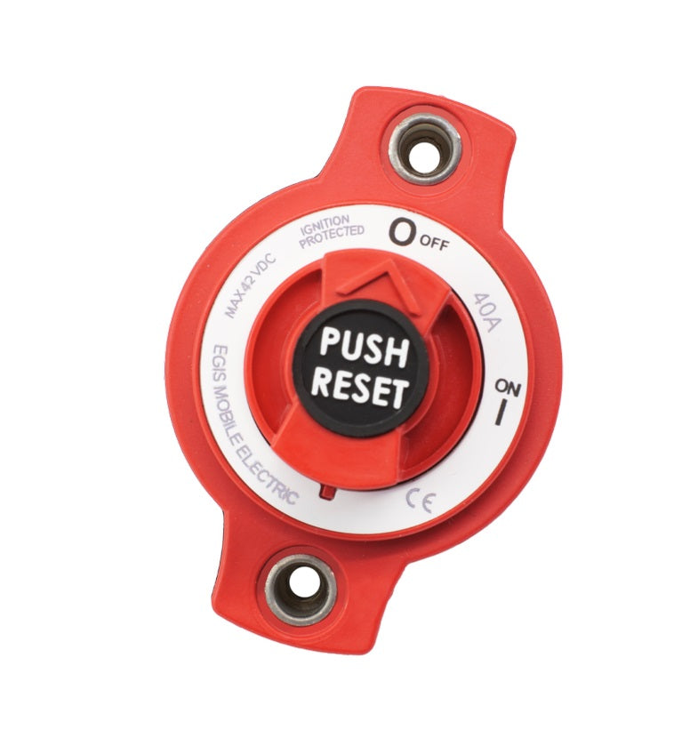 Egis 40A Mini Breaker Disconnect Switch Panel Mount