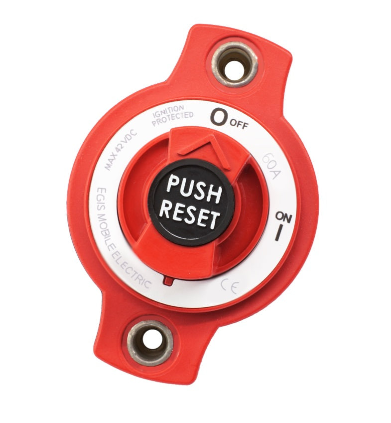 Egis 60A Mini Breaker Disconnect Switch Panel Mount