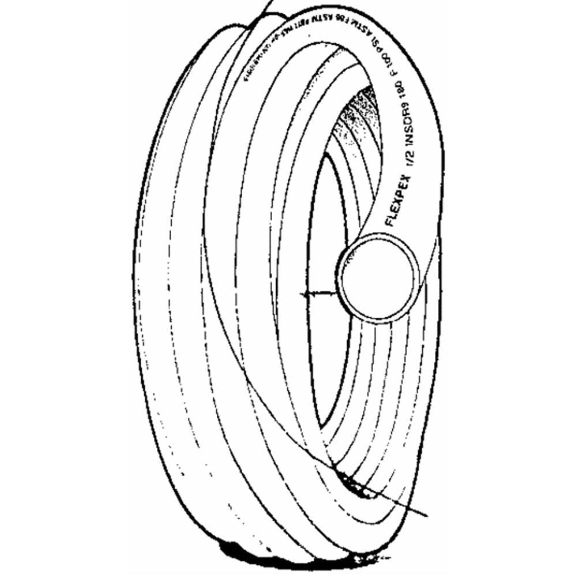 Elkhart Supp Flair-It Central 16062 3/8-Inch X 100-Feet Pex Pipe