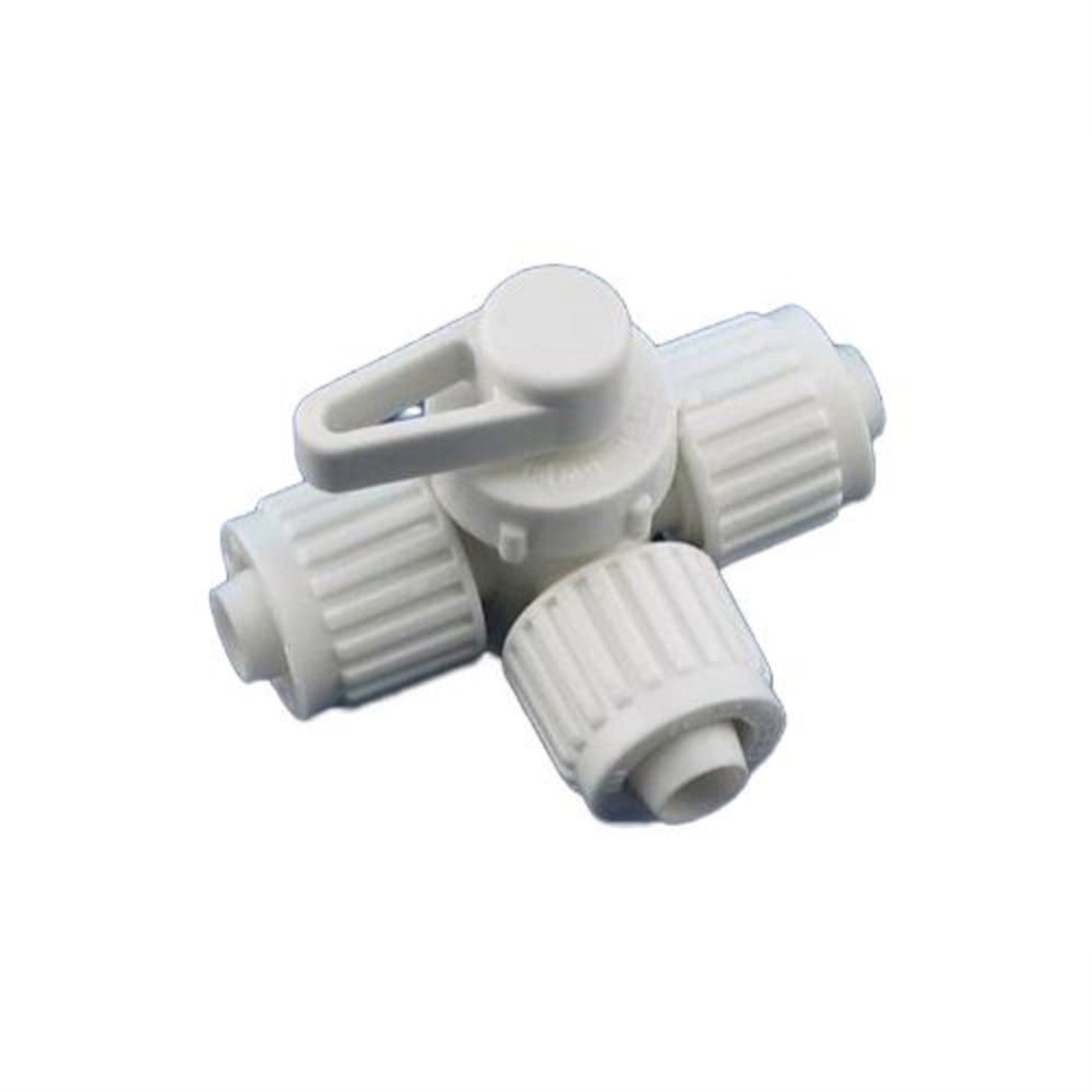 Flair-It 16914 Plastic 180 Degree Center Drain Valve, 0.5' Size