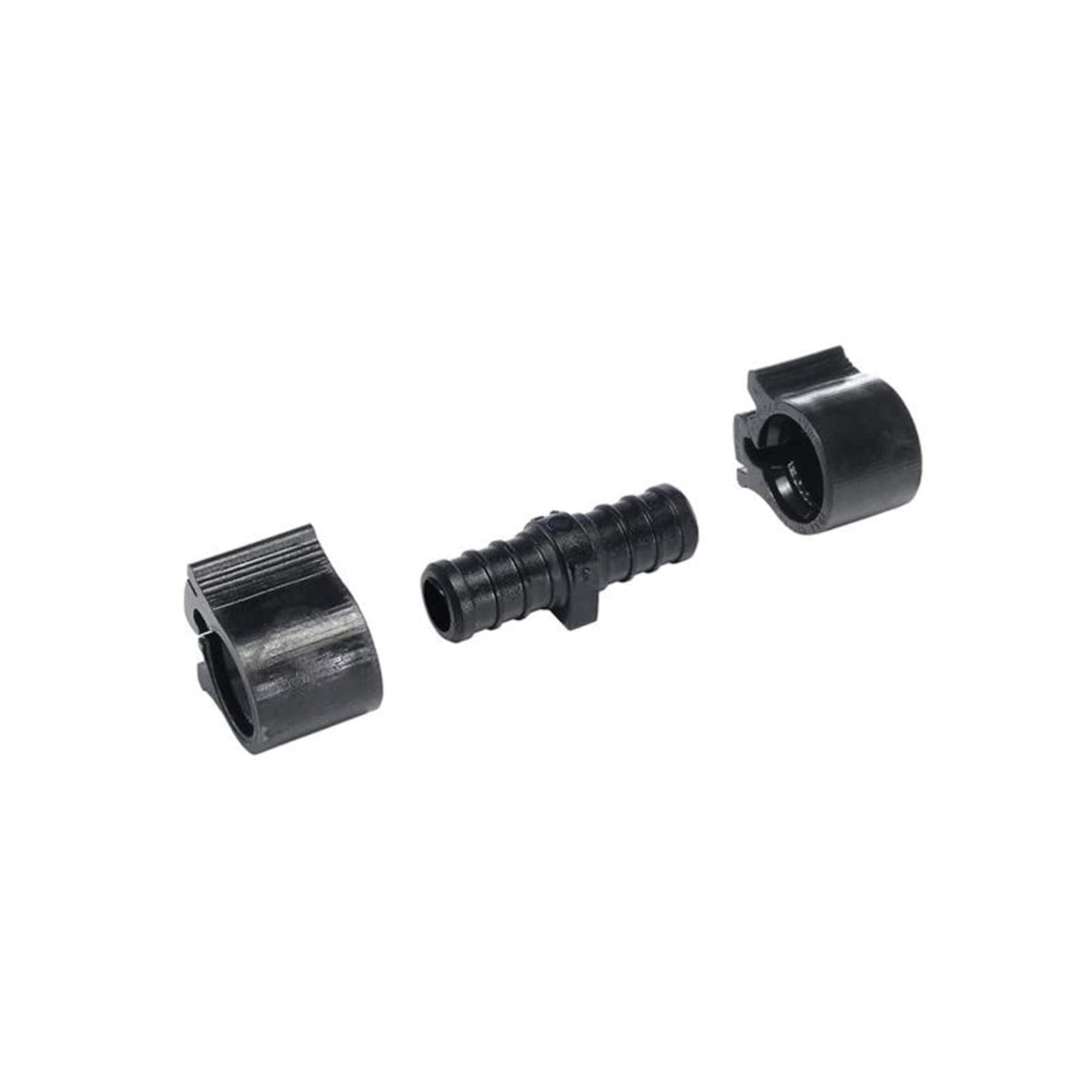 Flair-It Sales 30840 1/2' Pexlock Coupling , Black
