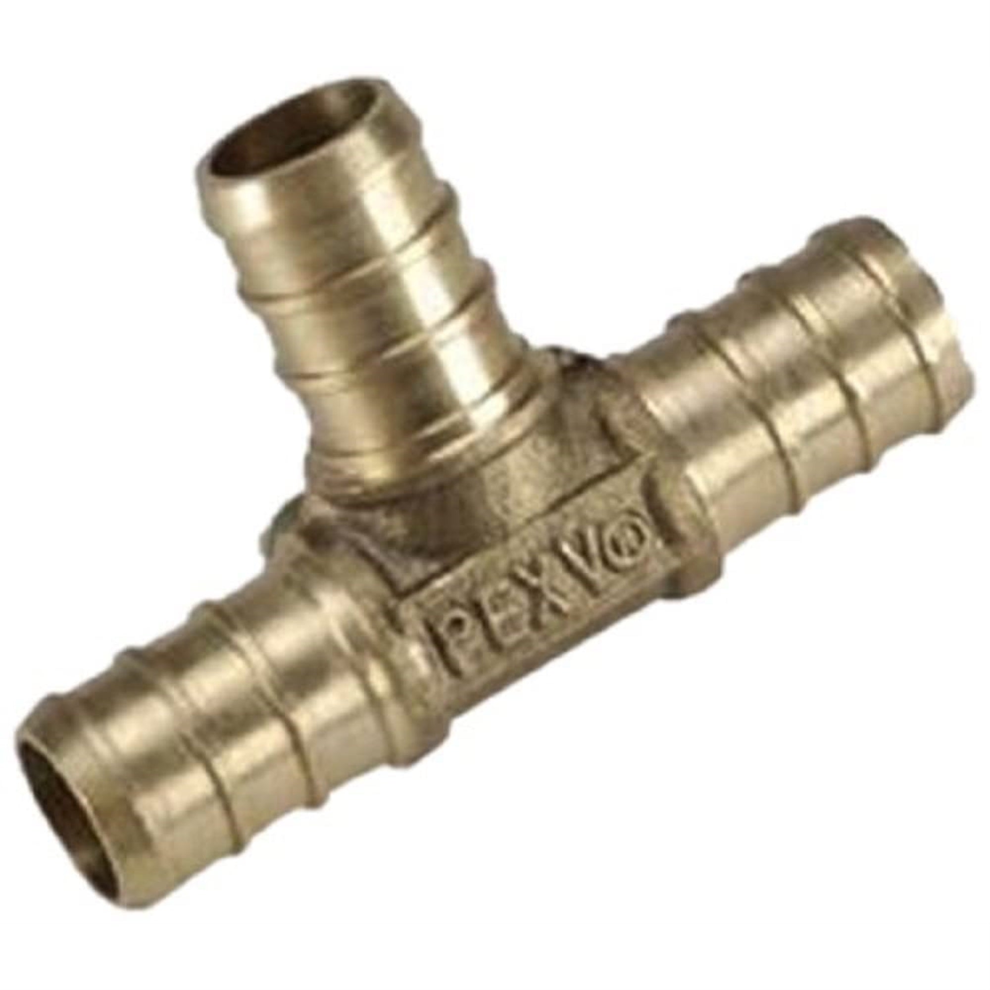 Bestpex 51151 Metal Brass Tee, 0.5' Size