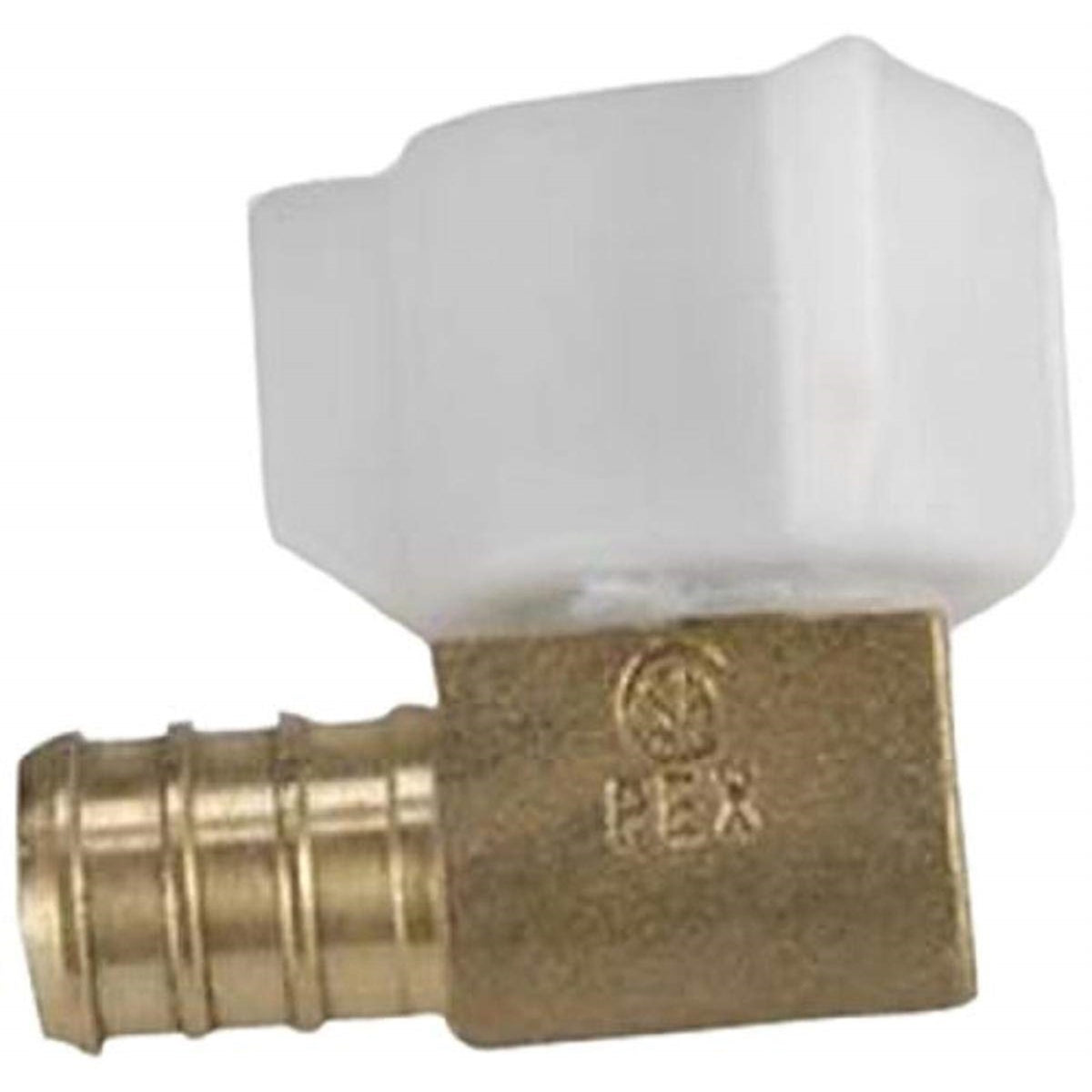 Bestpex 51198 Metal Swivel Elbow Fswv Plastic Nut, 0.5' Size