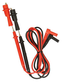 Test Leads W/ Screw-Off Clips