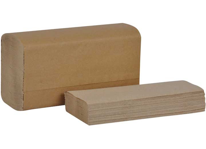 UNIVERSAL MULTIFOLD HAND TOWEL 1PLY 9.5INX9.125IN NATURAL 16X250