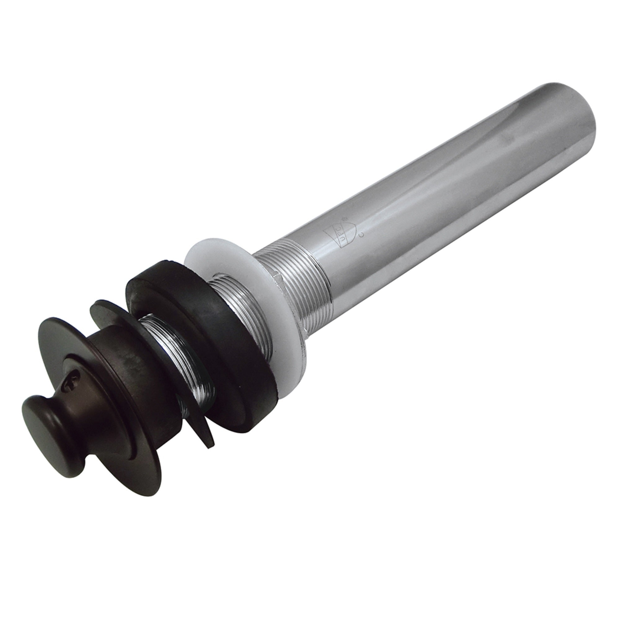 Kingston Brass Ev3005 Lift And Turn Sink Drain Without Overflow, 17 Gauge, Oil Rubbed Bronze