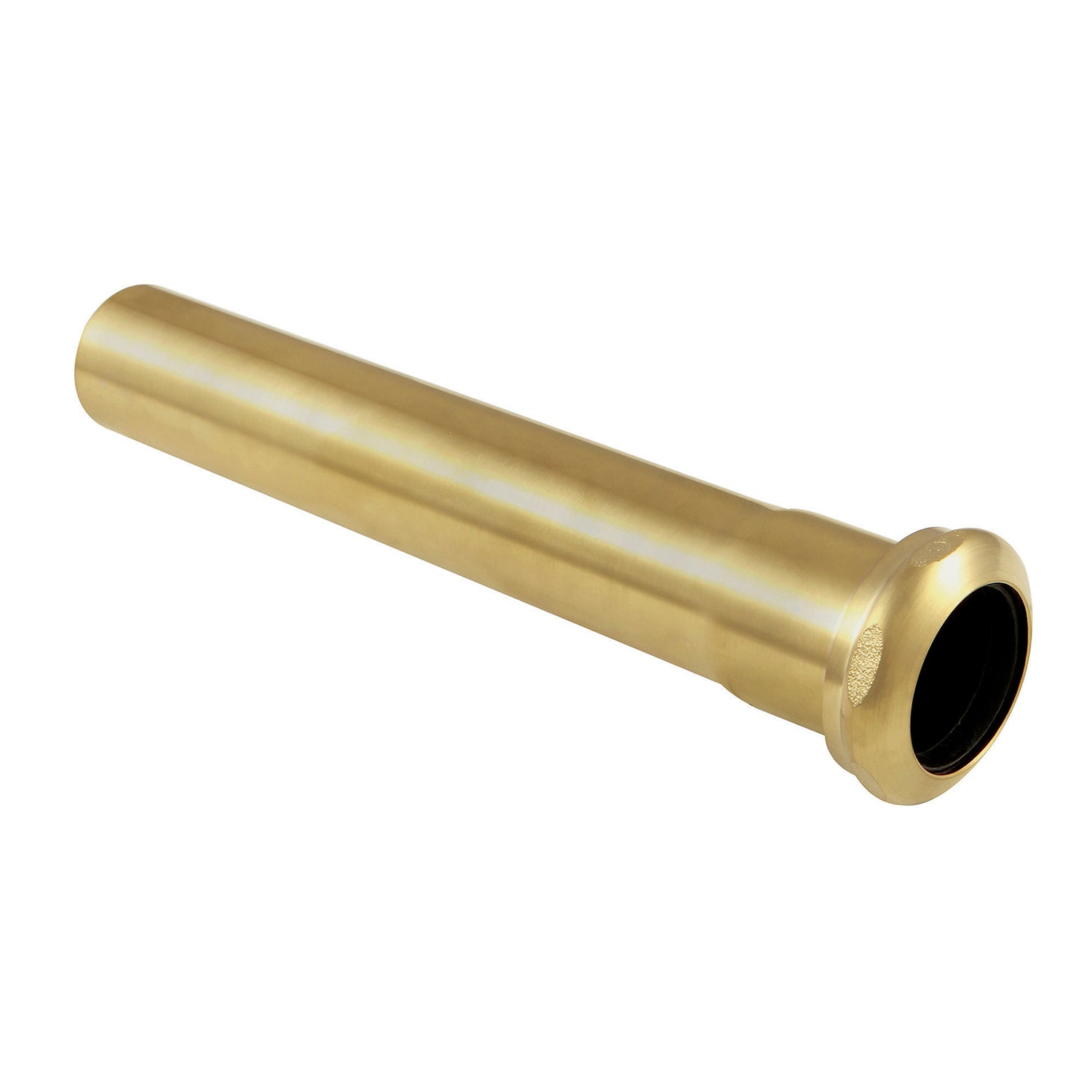Fauceture Evp1007 Century 8-Inch X 1-1/4 Inch O.D Slip Joint Brass Extension Tube, Brushed Brass