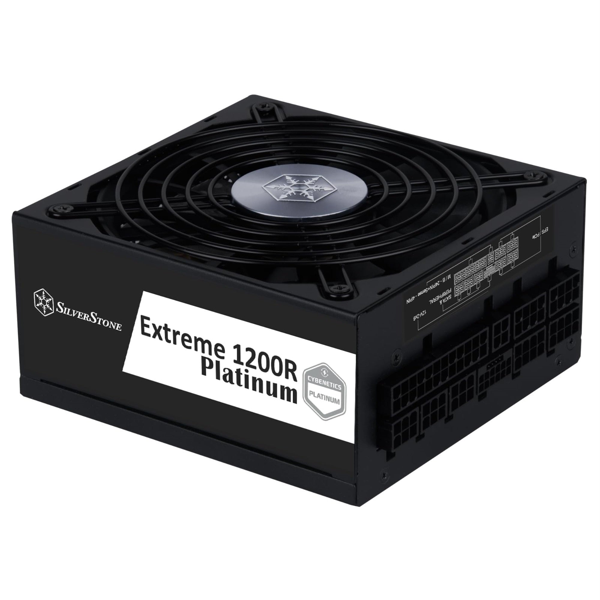 Silverstone Technology Extreme 1200R Platinum Cybenetics Platinum 1200W Sfx-L Power Supply, Sst-Ex1200R-Pl