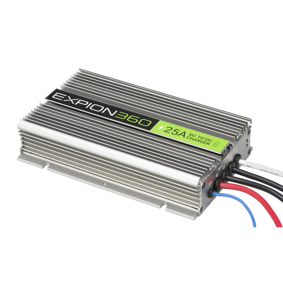 Lifepo4 Deep Cycle Battery Dc To Dc Charger 14.6V / 25 Amp By Expion360 - Perfect For Rv/Camper, Marine, Overland/Van, Solar And Off Grid Applications