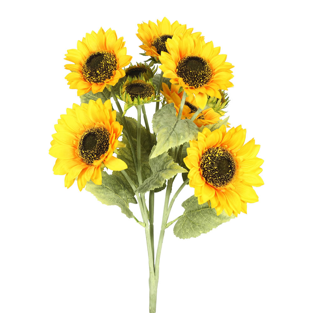 Vickerman 22″ Yellow Sunflower Bush - FA174901