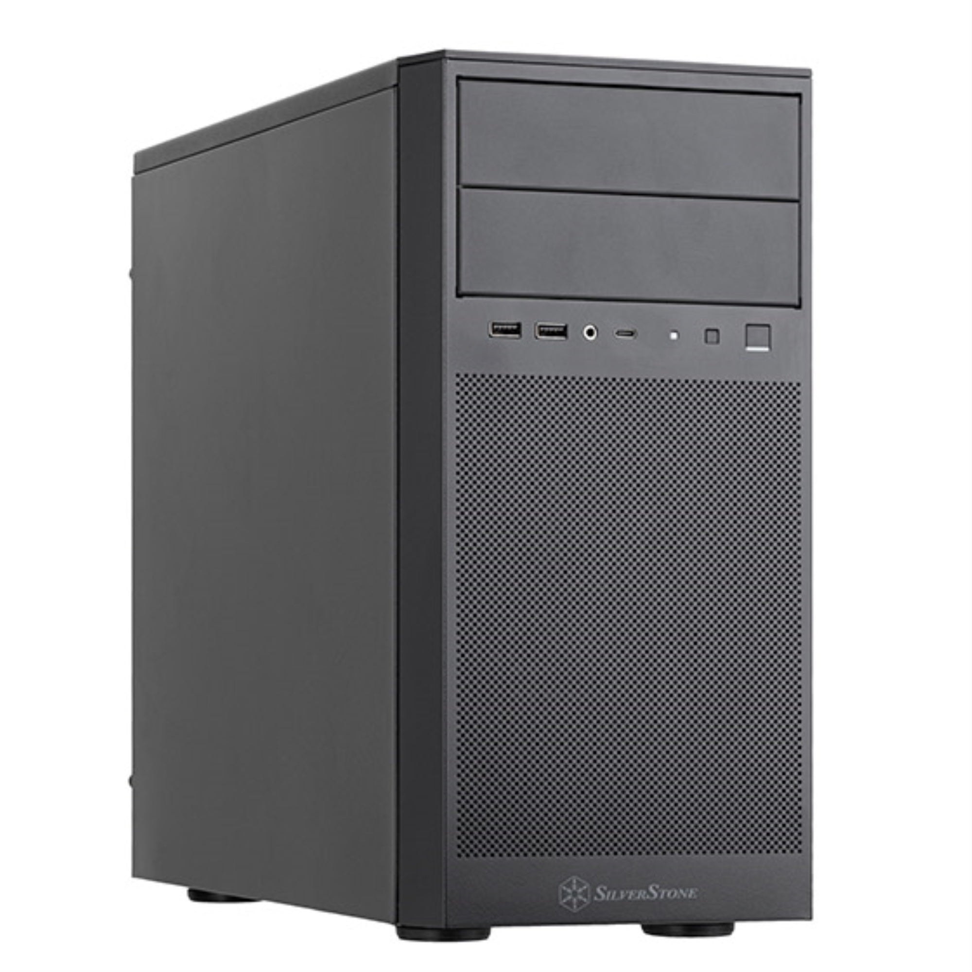 Compact Micro-ATX tower chassis with tremendous storage drive compatibility