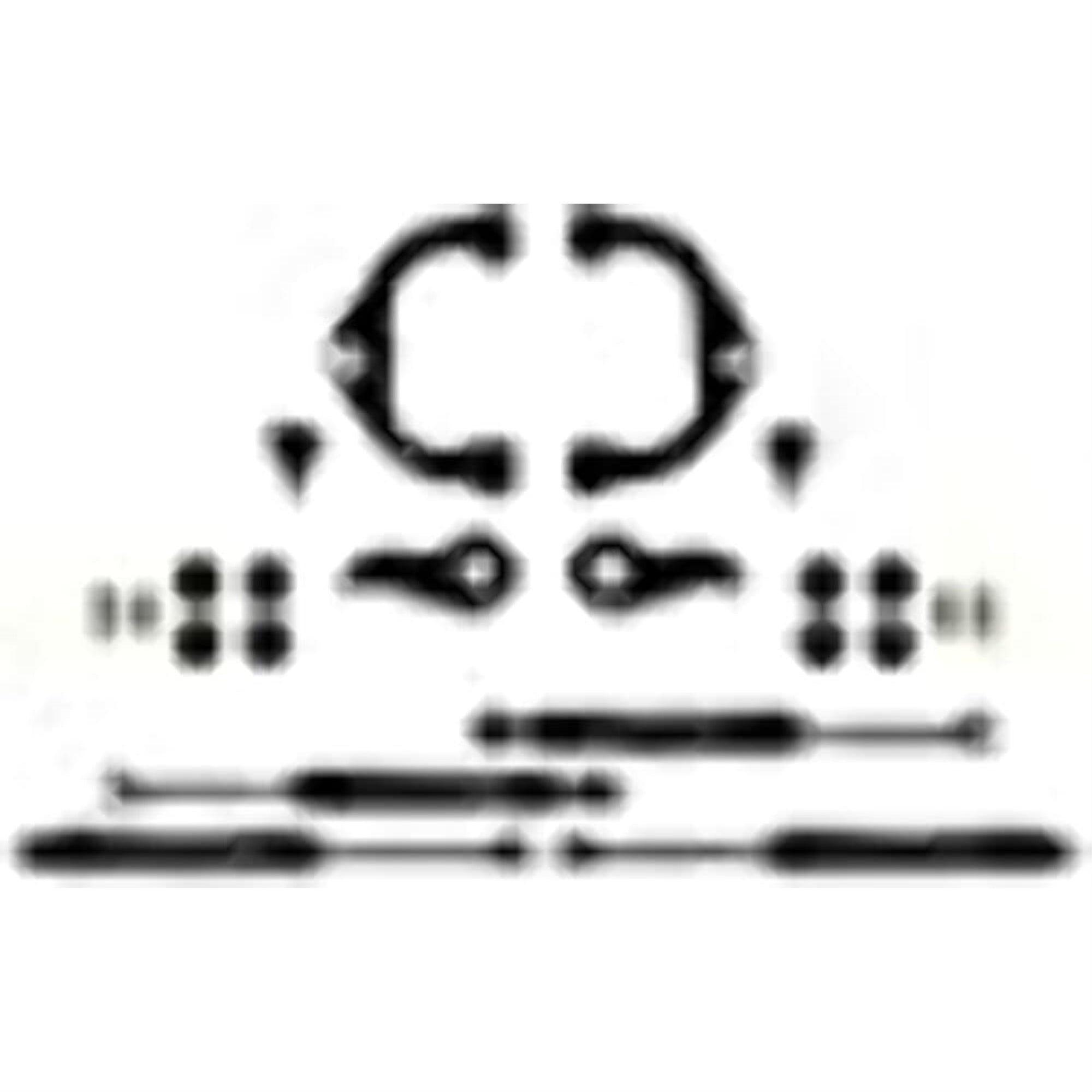 Fabtech Fts21276 Ball Joint Control Arm Lift System 3.5 In. Lift Ball Joint Control Arm Lift System