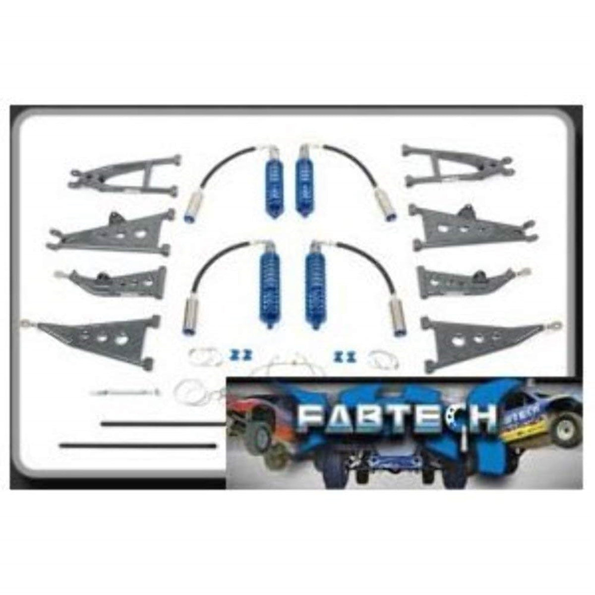 Fabtech Fts22024Bk 6''Coil Box 4Wd Spr Dty 05 '