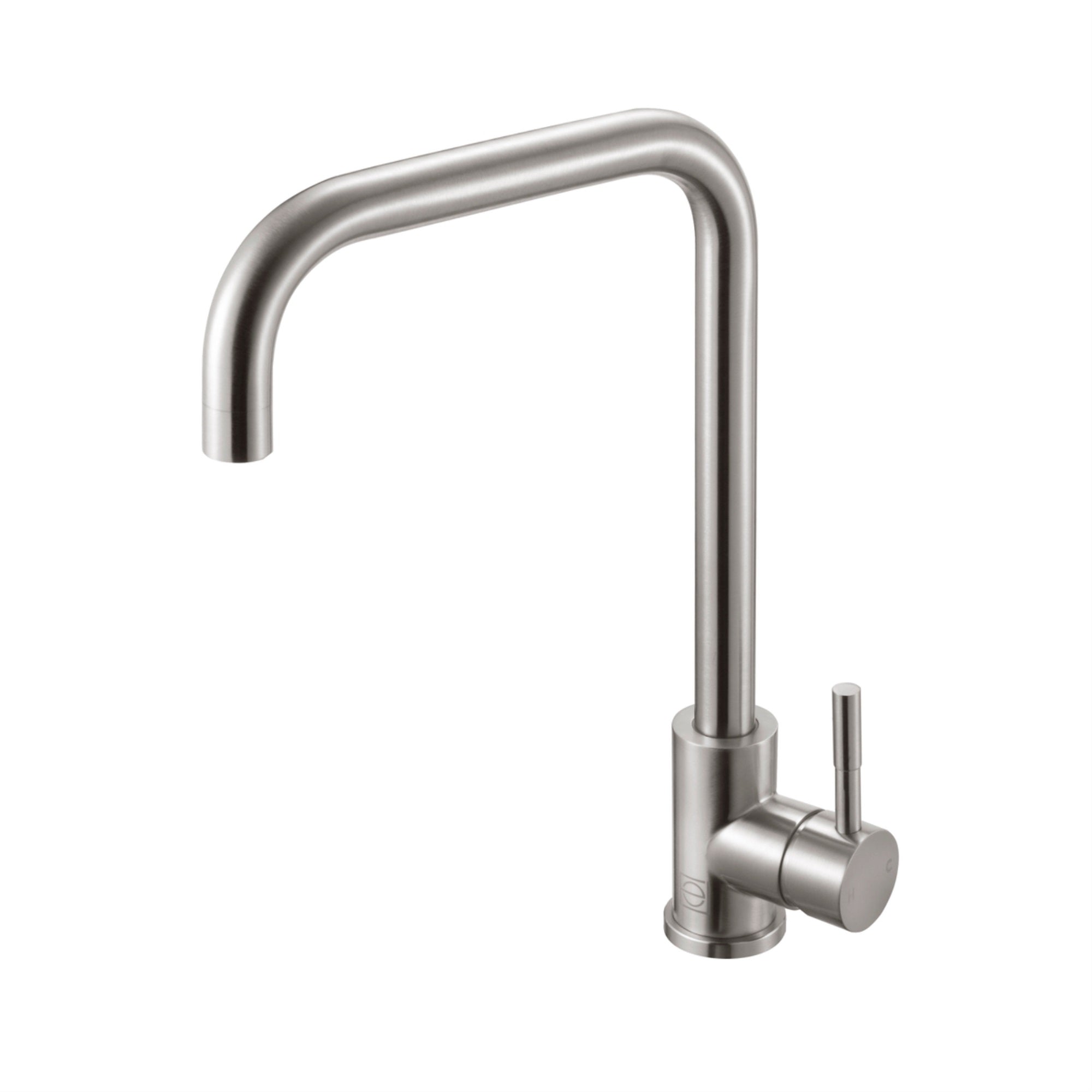Levi Single Handle Pull Down Sprayer Kitchen Faucet In Brushed Nickel