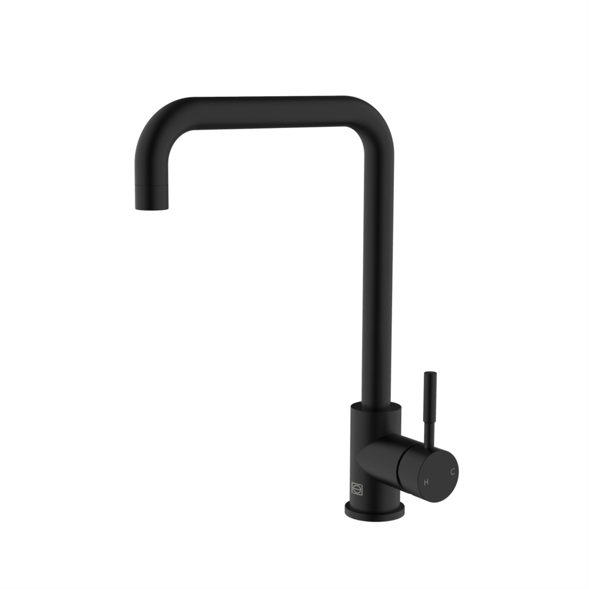 Levi Single Handle Pull Down Sprayer Kitchen Faucet In Matte Black
